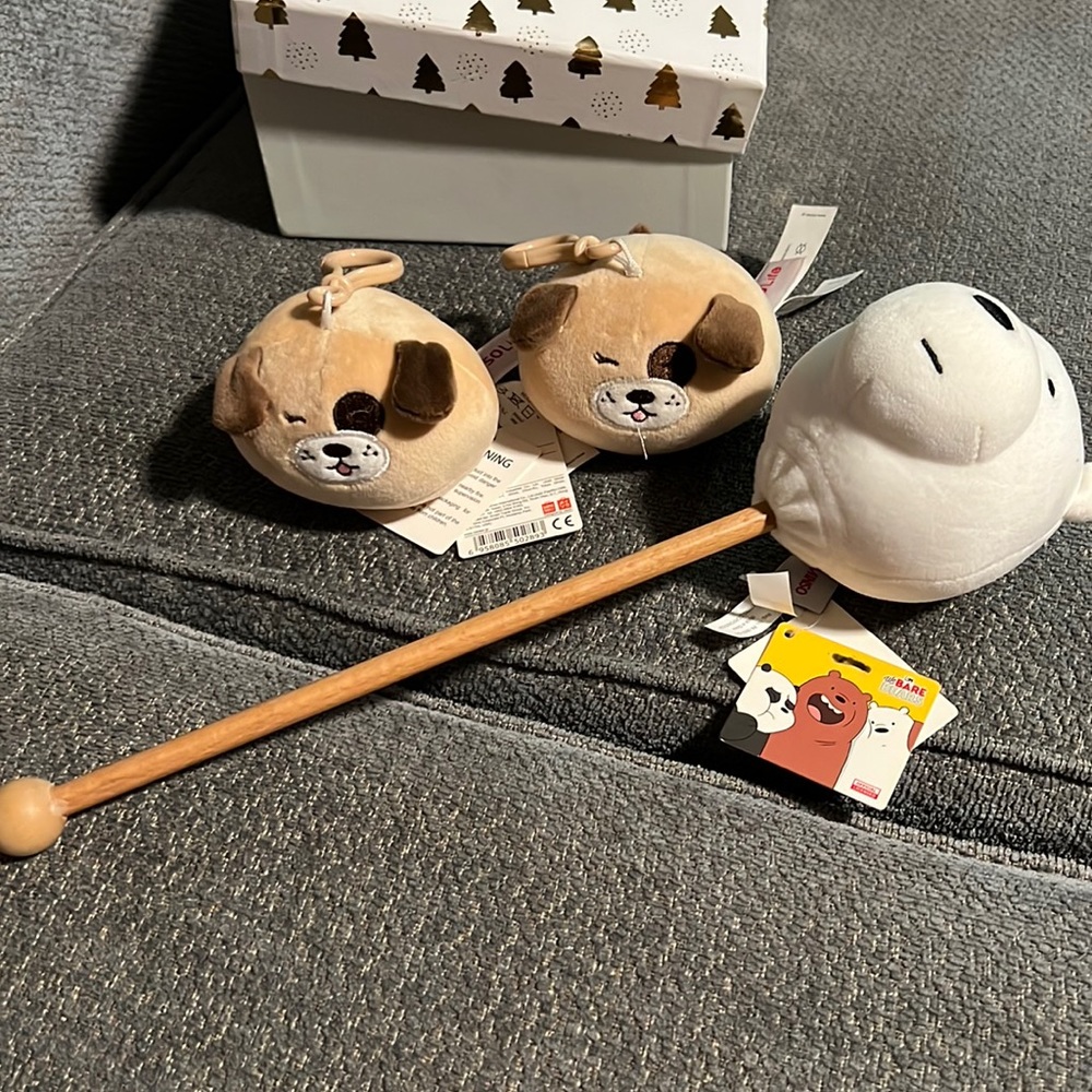 Miniso cute stuff keychain